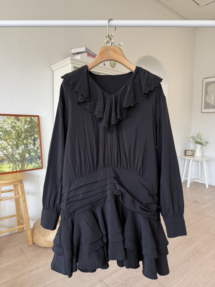 SOLAR東大門實拍女裝新品休閑真品熱賣26春夏推薦職業連衣裙SOLAR連衣裙圖色2