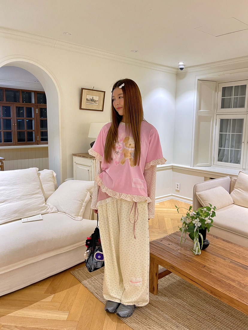 BOUTIQUE-L韓國直郵女裝新款推薦休閑熱賣人氣職業長袖T恤BOUTIQUE-L長袖T恤