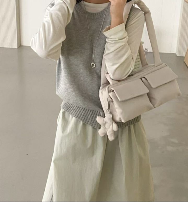 TROUVAILLE東大門代購女士新品26春夏熱賣人氣單肩斜跨包TROUVAILLE單肩/斜跨包