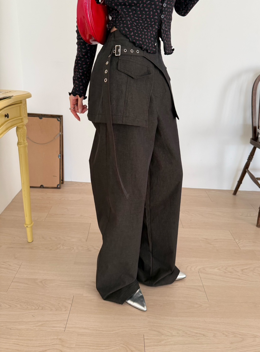 DENVER東大門代購女士新品時尚人氣熱賣職業推薦26春夏休閑褲DENVER休閑褲