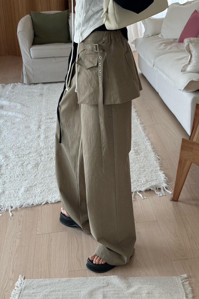 DENVER東大門代購女士新品時尚人氣熱賣職業推薦26春夏休閑褲DENVER休閑褲