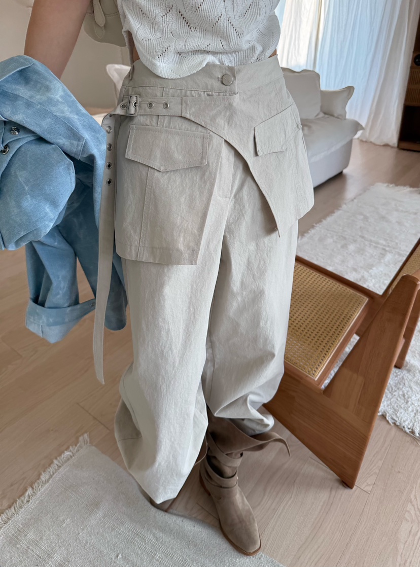 DENVER東大門代購女士新品時尚人氣熱賣職業推薦26春夏休閑褲DENVER休閑褲圖色3