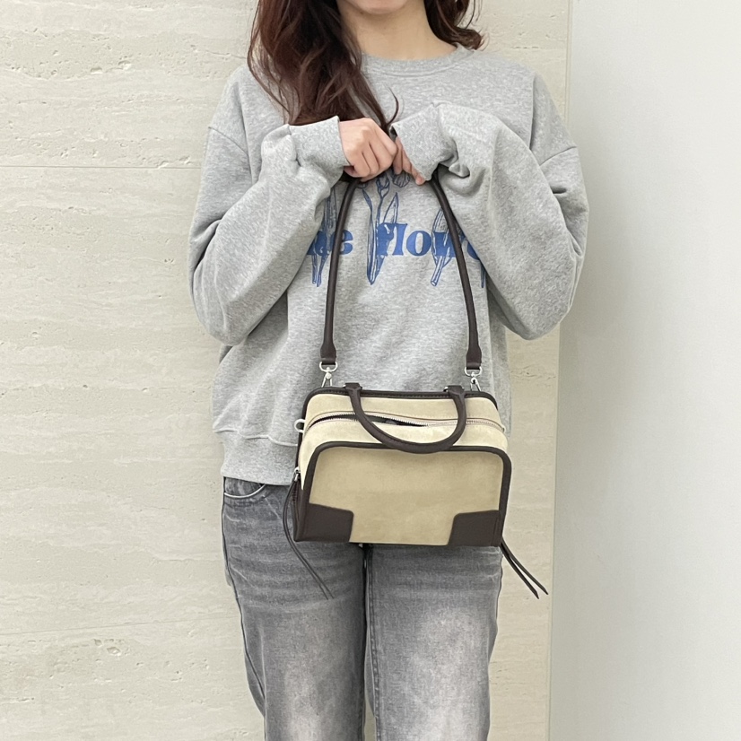 J PLACE東大門直郵女裝新品休閑真品職業單肩斜跨包亞麻J PLACE單肩/斜跨包