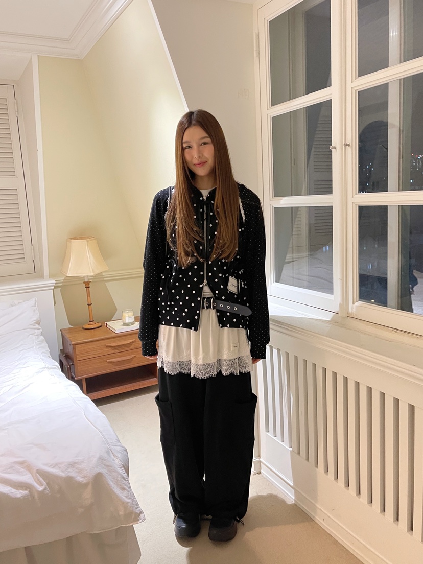 BOUTIQUE-L韓國直郵女士新款時尚真品人氣休閑褲不含腰帶BOUTIQUE-L休閑褲圖色3