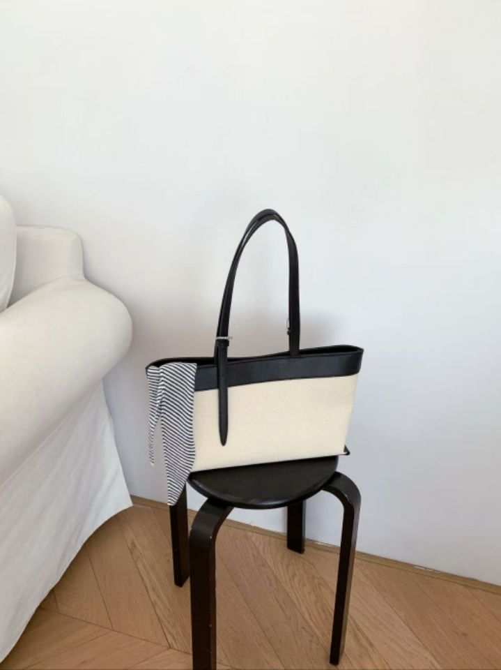 TROUVAILLE韓國代購女裝新款時尚熱賣人氣單肩斜跨包帆布TROUVAILLE單肩/斜跨包