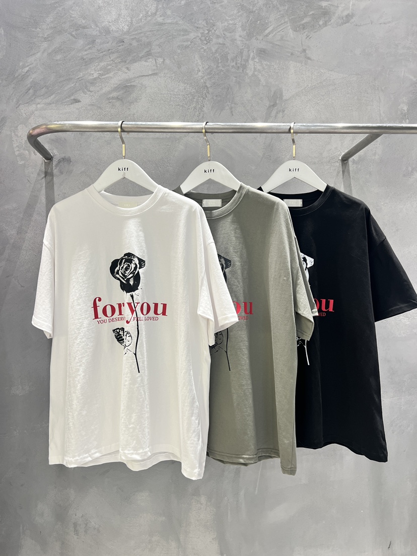 KIFF東大門直郵女裝新品休閑推薦真品26春夏職業人氣時尚T恤KIFFT恤