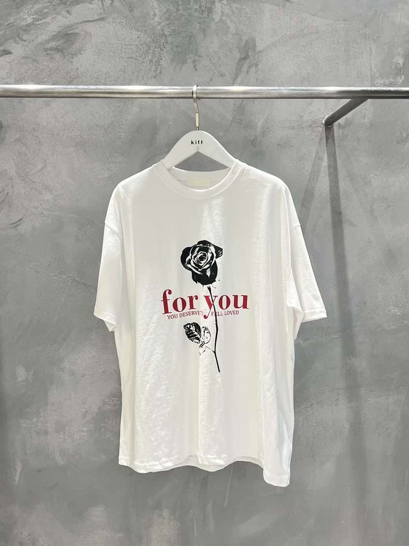 KIFF東大門直郵女裝新品休閑推薦真品26春夏職業人氣時尚T恤KIFFT恤圖色1