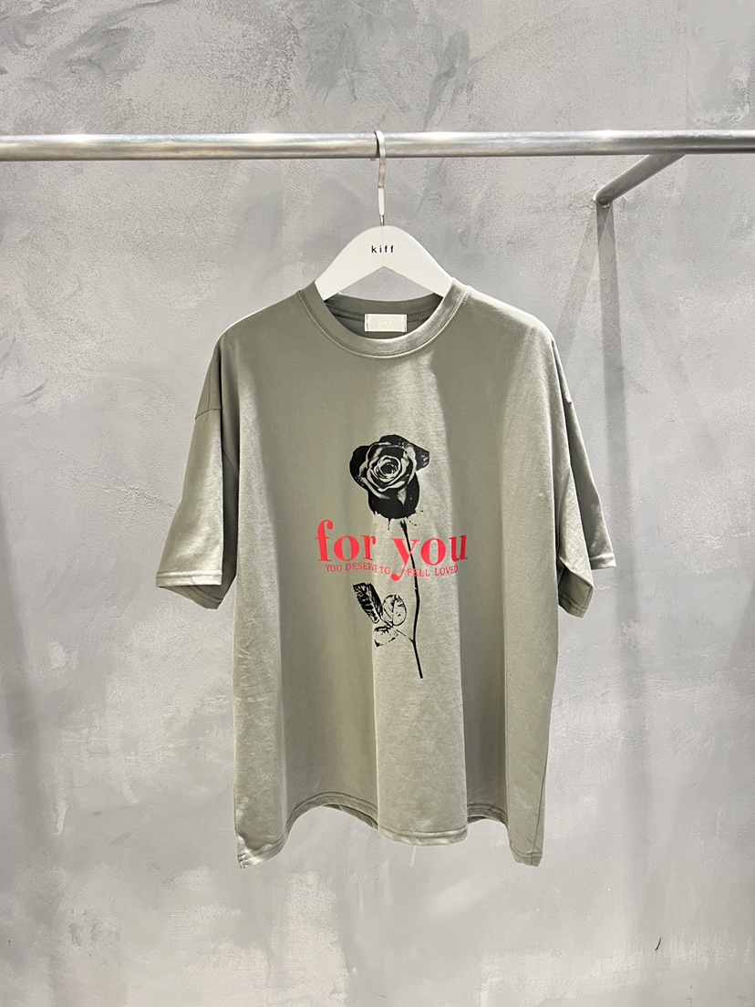 KIFF東大門直郵女裝新品休閑推薦真品26春夏職業人氣時尚T恤KIFFT恤圖色2