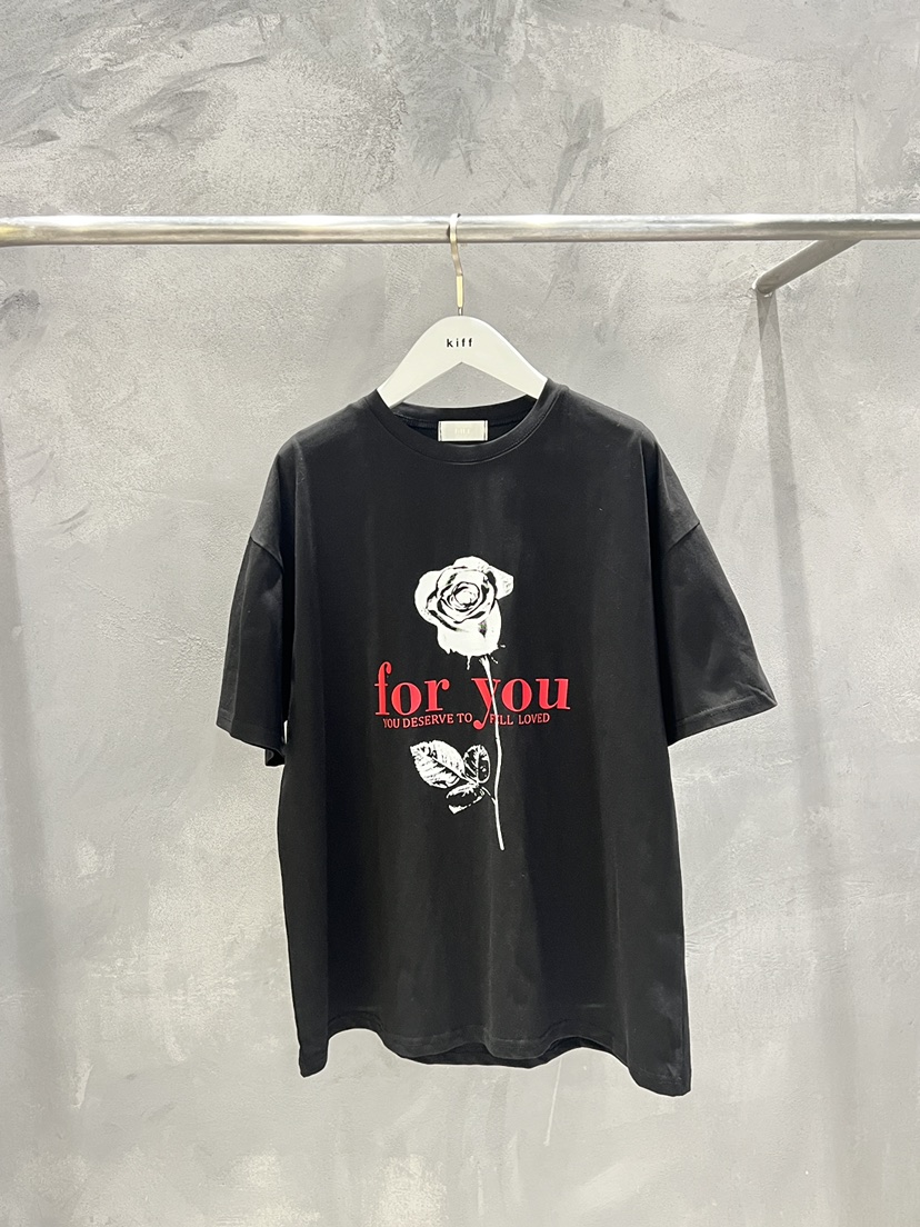 KIFF東大門直郵女裝新品休閑推薦真品26春夏職業人氣時尚T恤KIFFT恤圖色3
