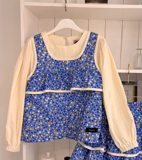 BOUTIQUE-L東大門直郵女裝新款熱賣時尚真品職業襯衫蕾絲衫BOUTIQUE-L襯衫/蕾絲衫圖色1