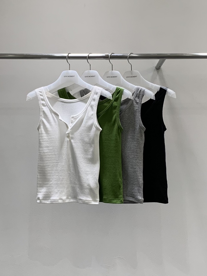 LOVE MOMENT東大門實拍女士新款推薦休閑時尚職業吊帶背心LOVE MOMENT吊帶/背心