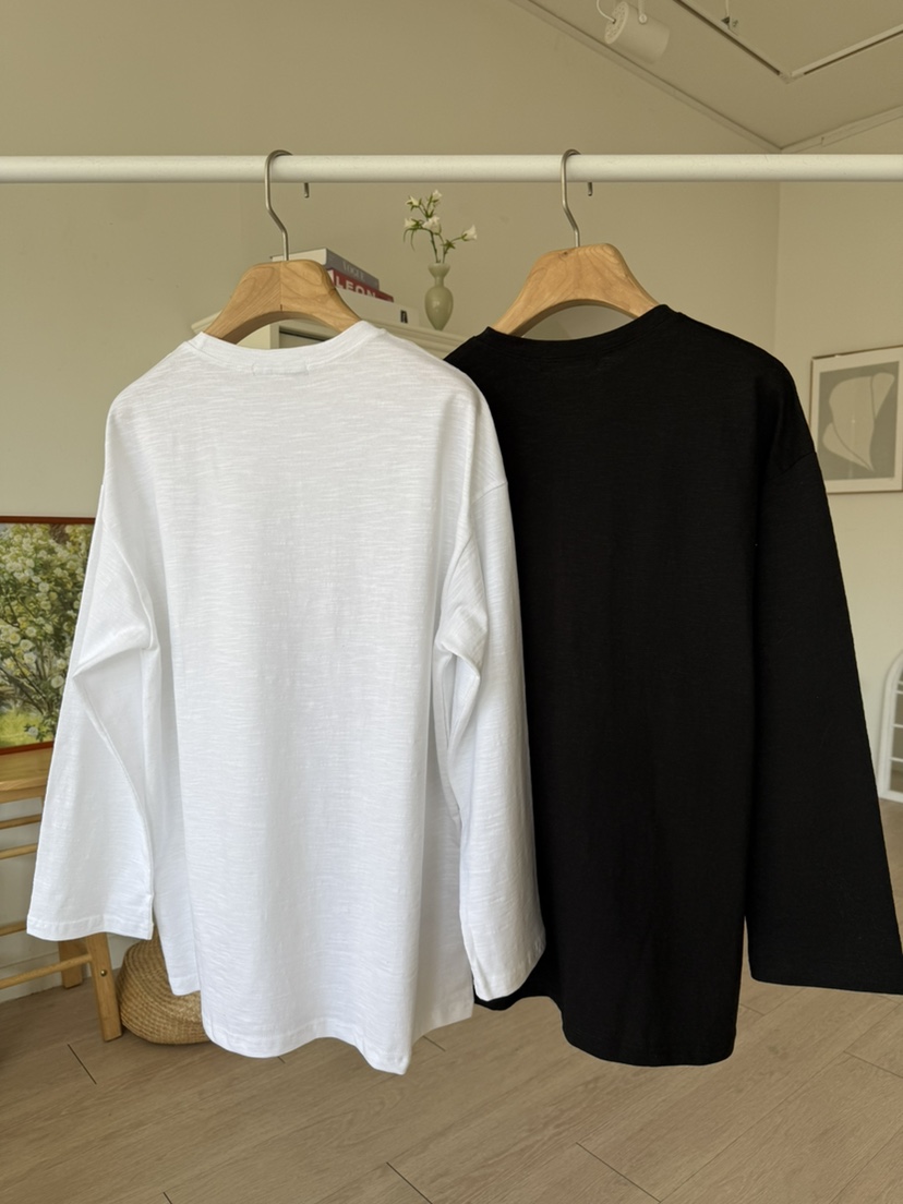 SOLAR韓國代購女士新品時尚職業休閑熱賣人氣推薦長袖T恤SOLAR長袖T恤