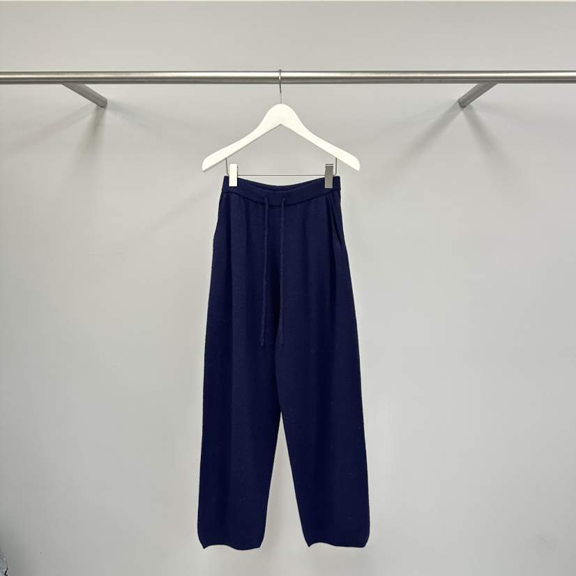 WATER/RIVER東大門代購女士新款推薦26春夏熱賣休閑休閑褲WATER/RIVER休閑褲圖色2深藍色