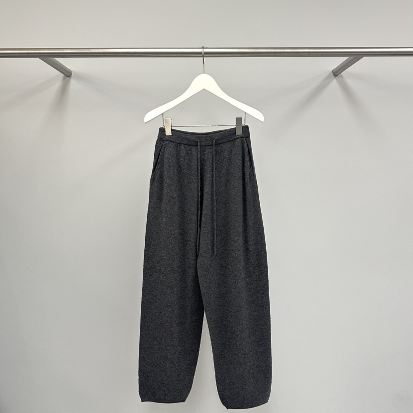 WATER/RIVER東大門代購女士新款推薦26春夏熱賣休閑休閑褲WATER/RIVER休閑褲圖色3墨色