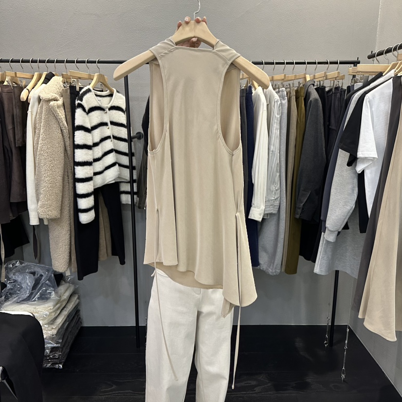 FLAMME TOIT/LUNAMDE韓國代購女士新品休閑26春夏吊帶背心FLAMME TOIT/LUNAMDE吊帶/背心