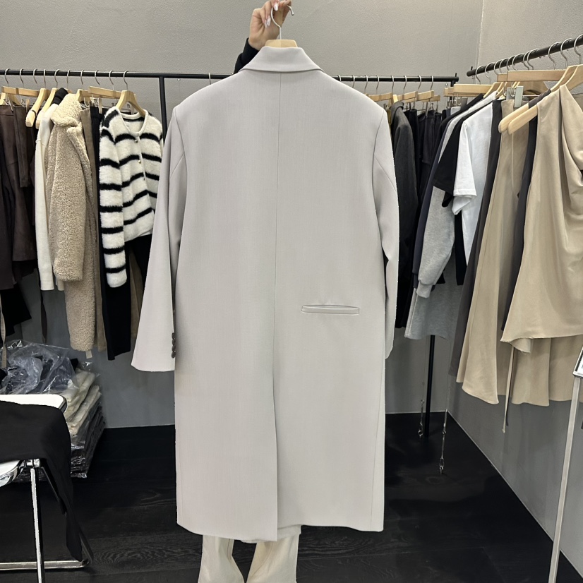 FLAMME TOIT/LUNAMDE東大門代購女裝新款真品休閑長款風衣FLAMME TOIT/LUNAMDE長款風衣