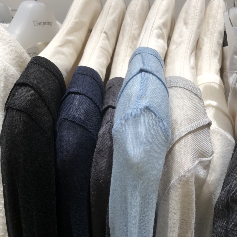 TEMPTING東大門直郵女士新款休閑26春夏人氣推薦時尚長袖T恤TEMPTING長袖T恤