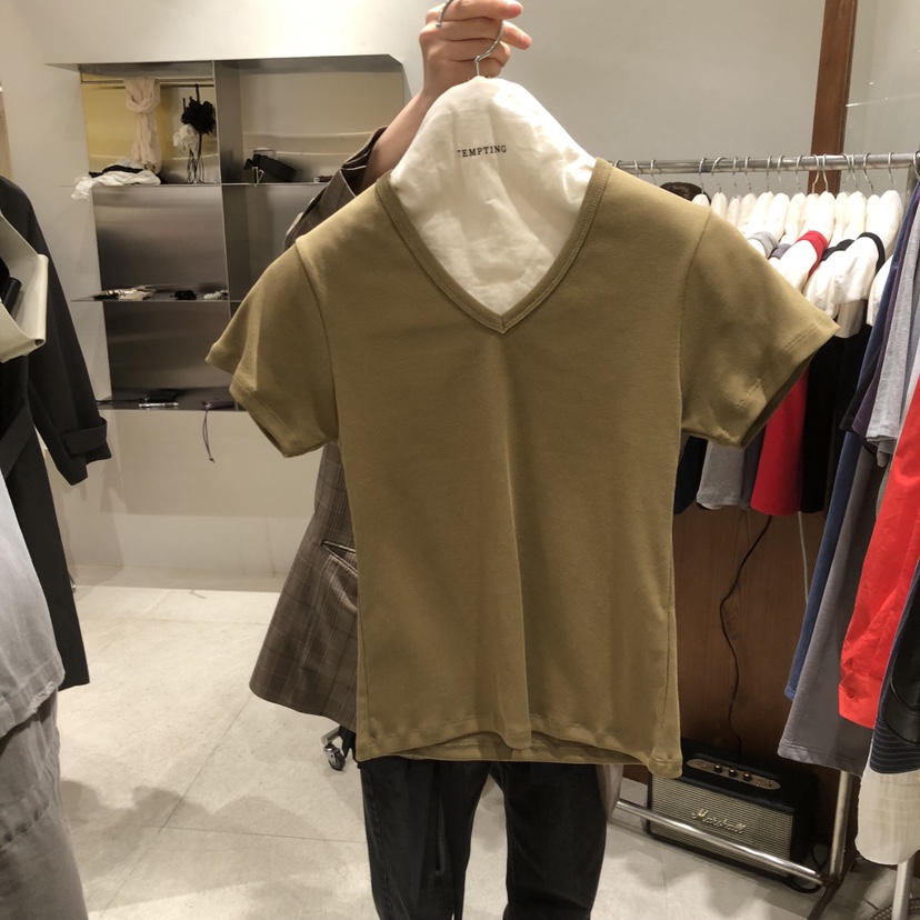 TEMPTING東大門實拍女裝新品真品26春夏推薦時尚人氣職業T恤TEMPTINGT恤圖色5