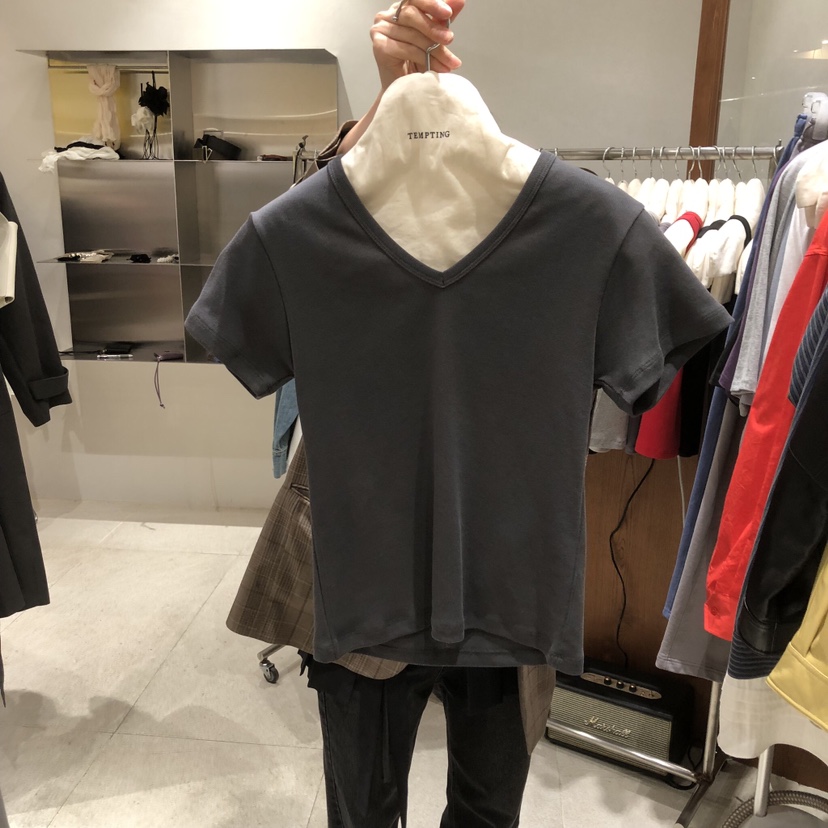 TEMPTING東大門實拍女裝新品真品26春夏推薦時尚人氣職業T恤TEMPTINGT恤圖色6