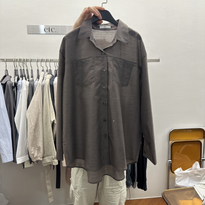 MOANA韓國直郵女裝新品真品時尚熱賣26春夏推薦襯衫蕾絲衫MOANA襯衫/蕾絲衫圖色2