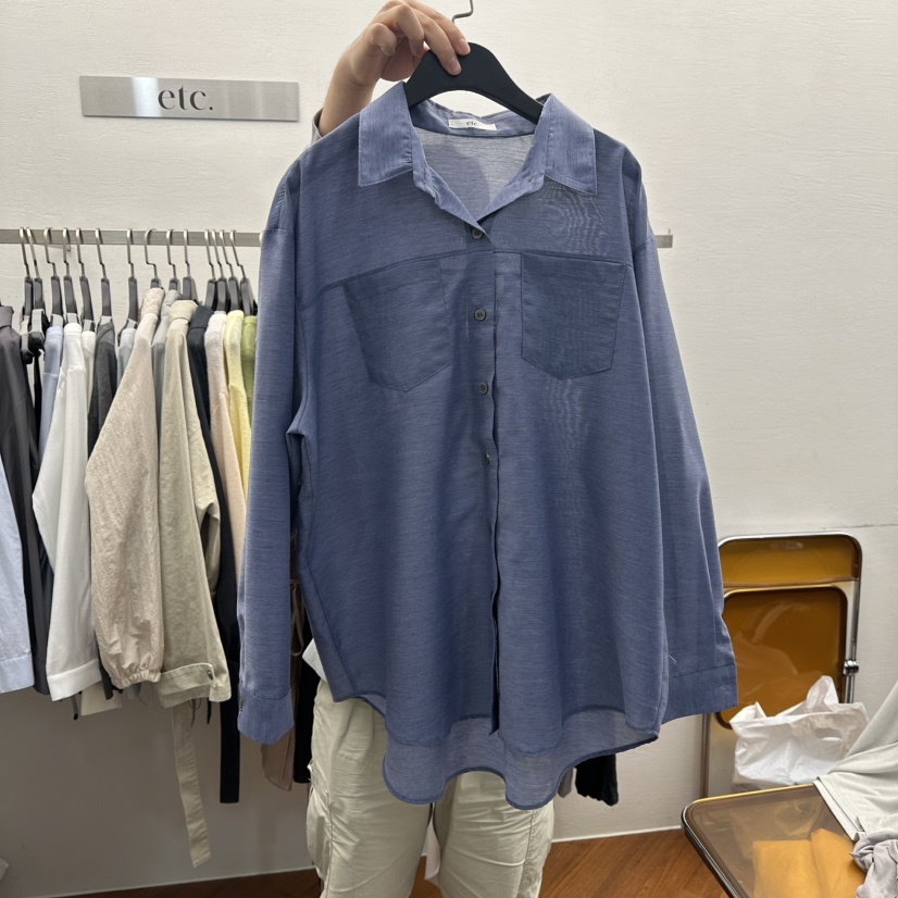 MOANA韓國直郵女裝新品真品時尚熱賣26春夏推薦襯衫蕾絲衫MOANA襯衫/蕾絲衫圖色3