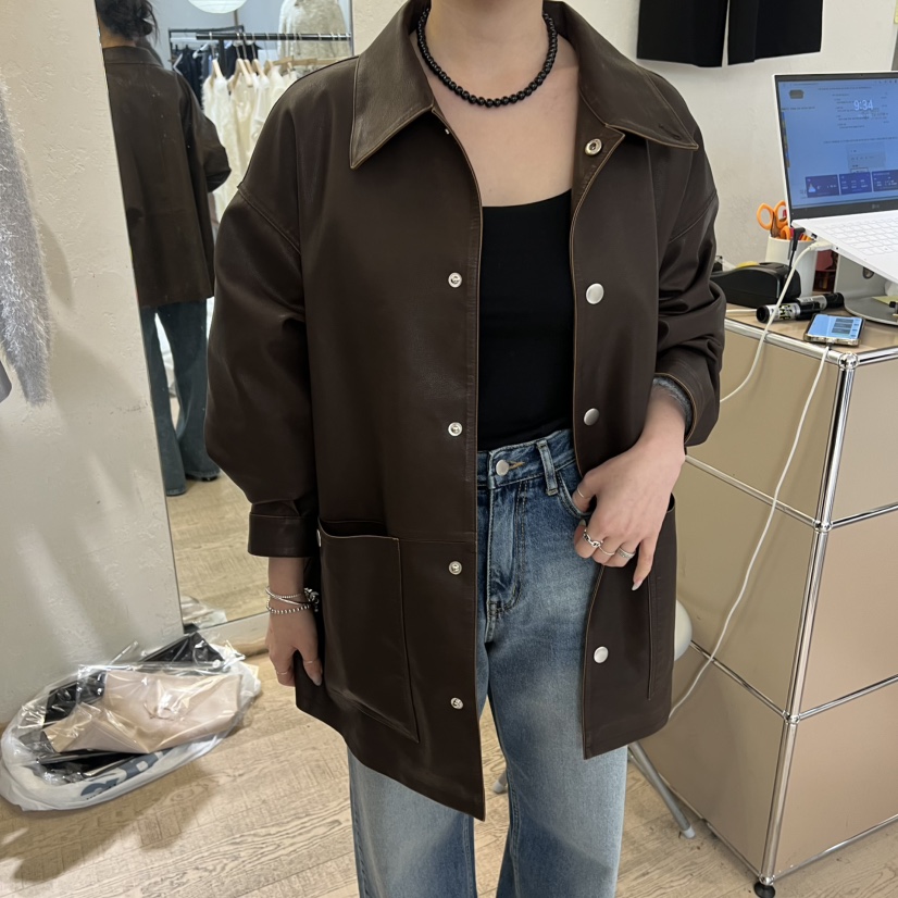 W AND J東大門實拍女士新款真品推薦職業時尚休閑人氣夾克W AND J夾克圖色1