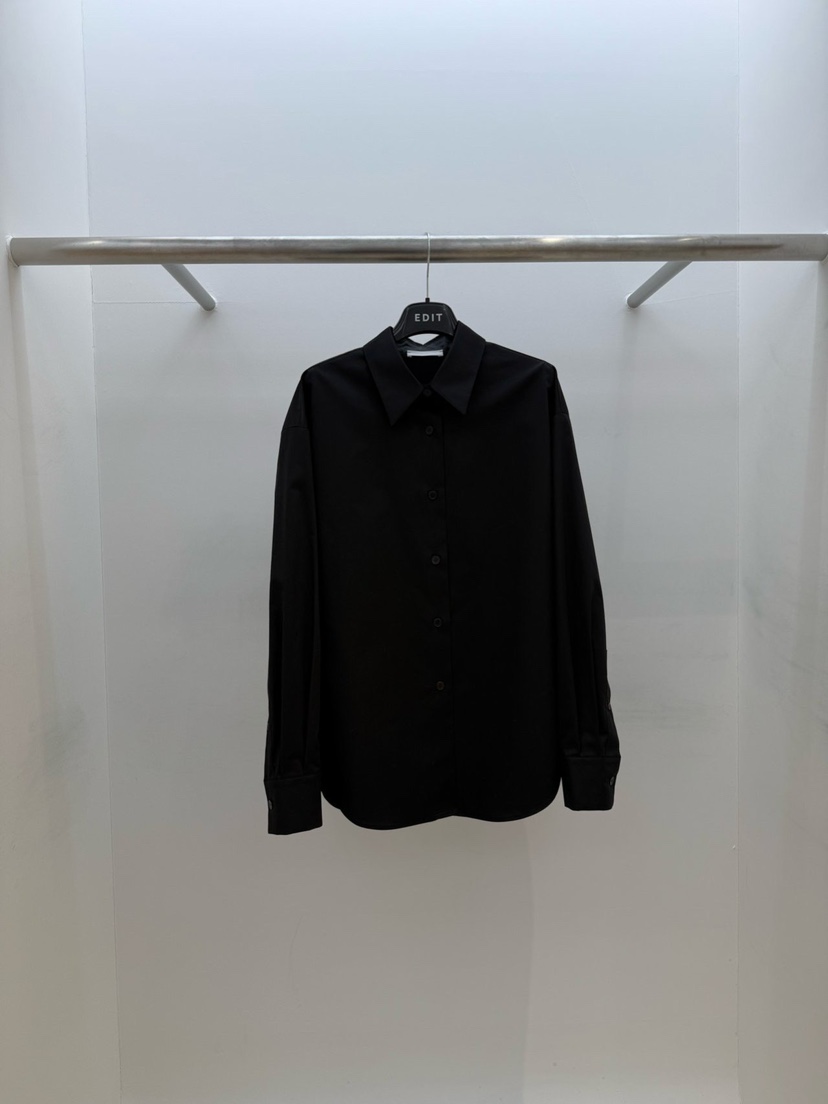 EDIT東大門直郵女士新款26春夏熱賣職業時尚推薦襯衫蕾絲衫EDIT襯衫/蕾絲衫圖色3黑色