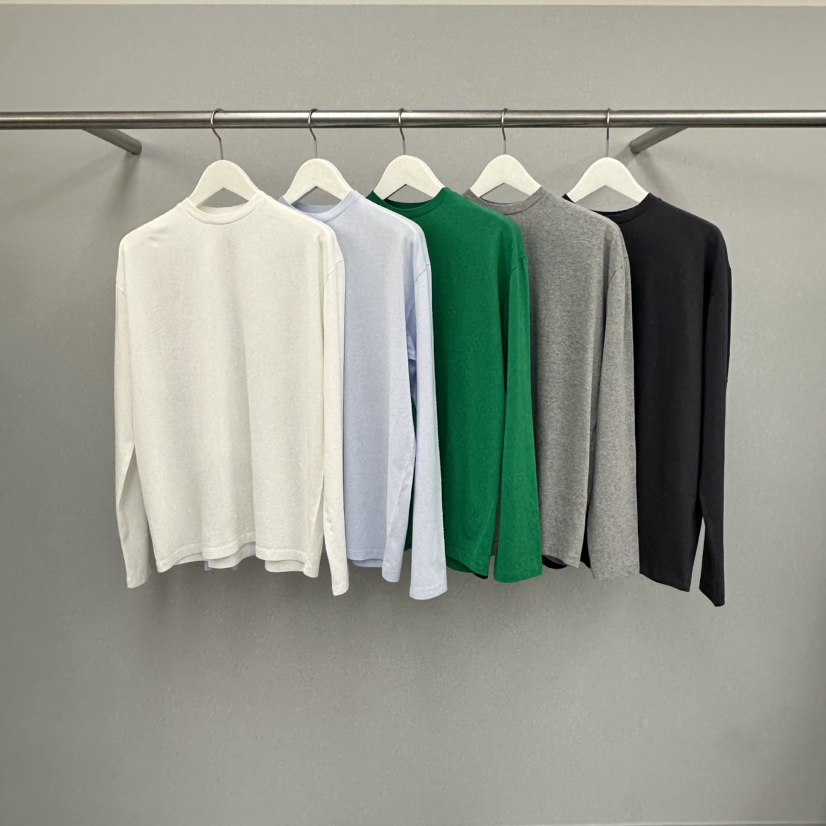 WATER/RIVER韓國直郵女士新品休閑26春夏時尚推薦長袖T恤WATER/RIVER長袖T恤