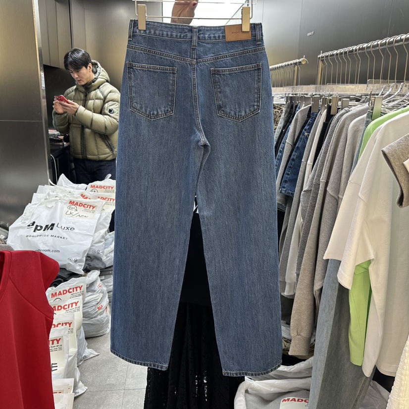 MADCITY/SAGAFURS東大門直郵女裝新款26春夏熱賣真品牛仔褲MADCITY/SAGAFURS牛仔褲