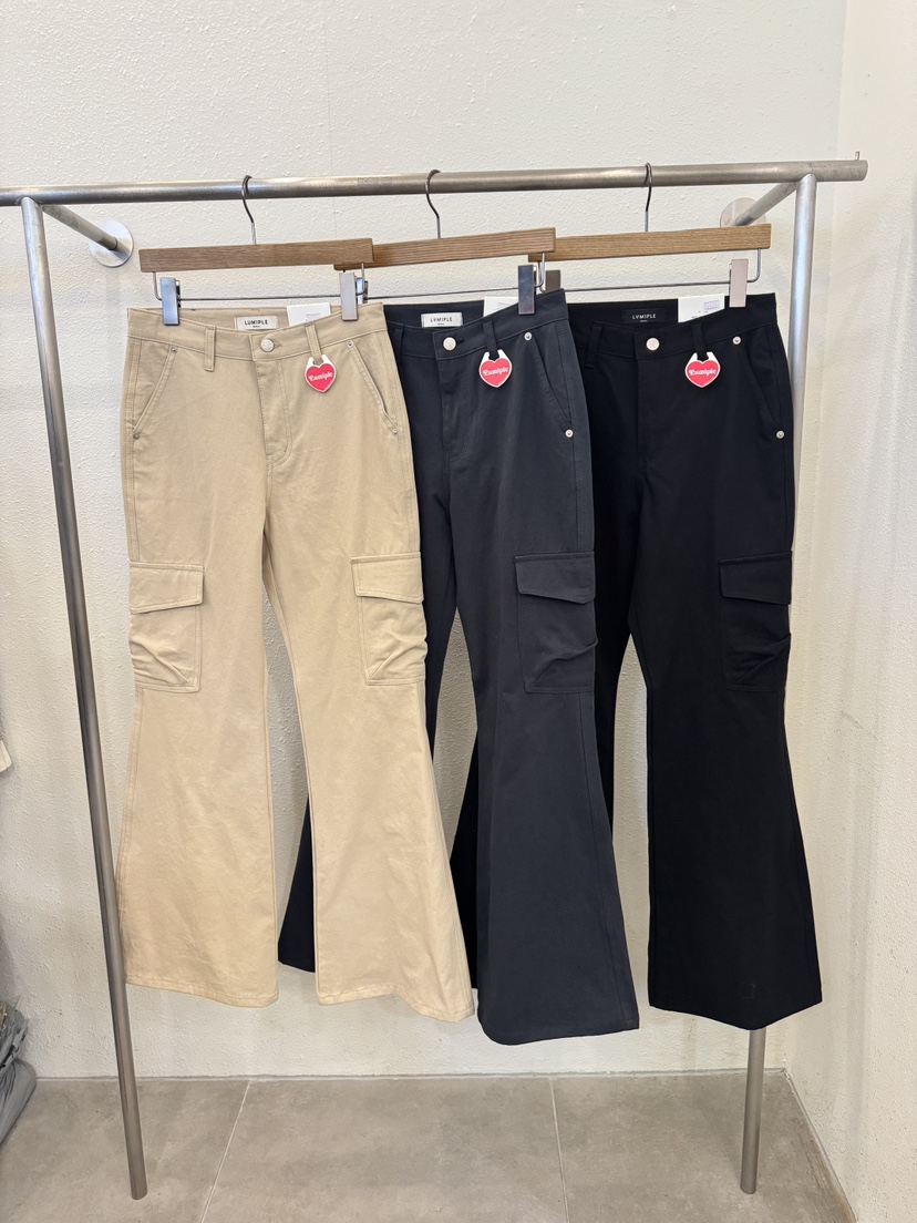 LUMIPLE東大門代購女裝新品人氣推薦職業時尚真品26春夏休閑褲LUMIPLE休閑褲