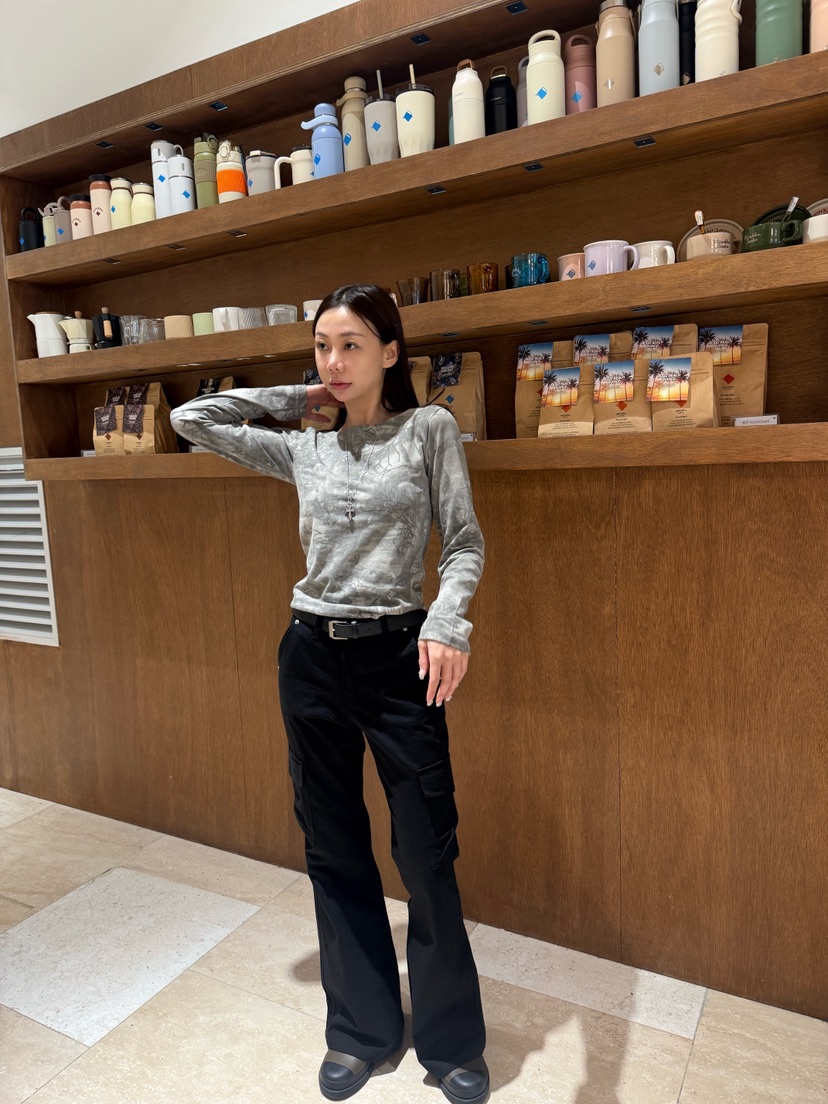 LUMIPLE東大門代購女裝新品人氣推薦職業時尚真品26春夏休閑褲LUMIPLE休閑褲