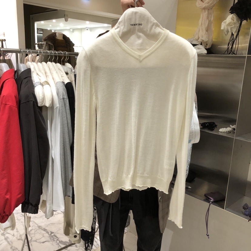 TEMPTING東大門直郵女士新品人氣26春夏職業推薦針織衫羊毛TEMPTING針織衫圖色1