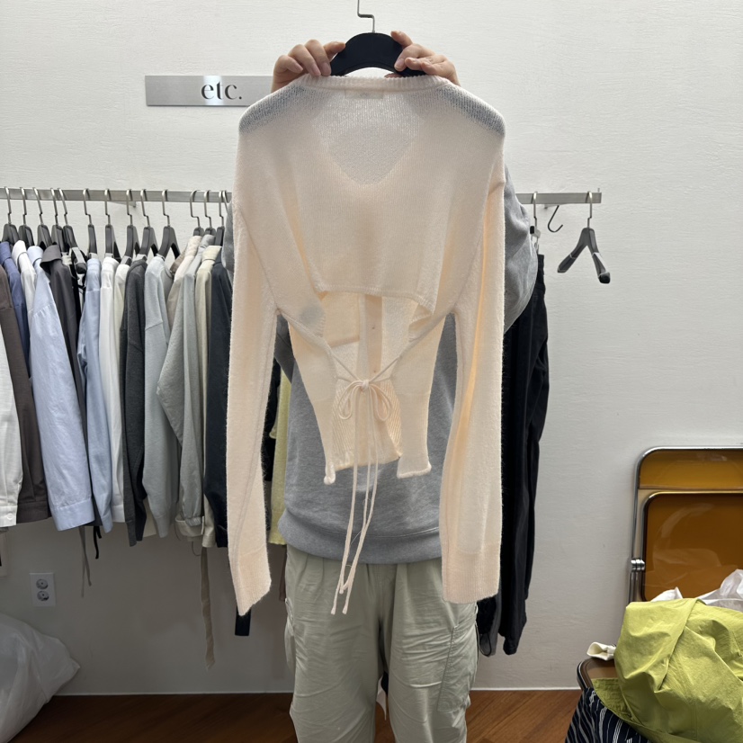 MOANA韓國代購女士新款推薦職業休閑26春夏人氣針織衫馬海毛MOANA針織衫