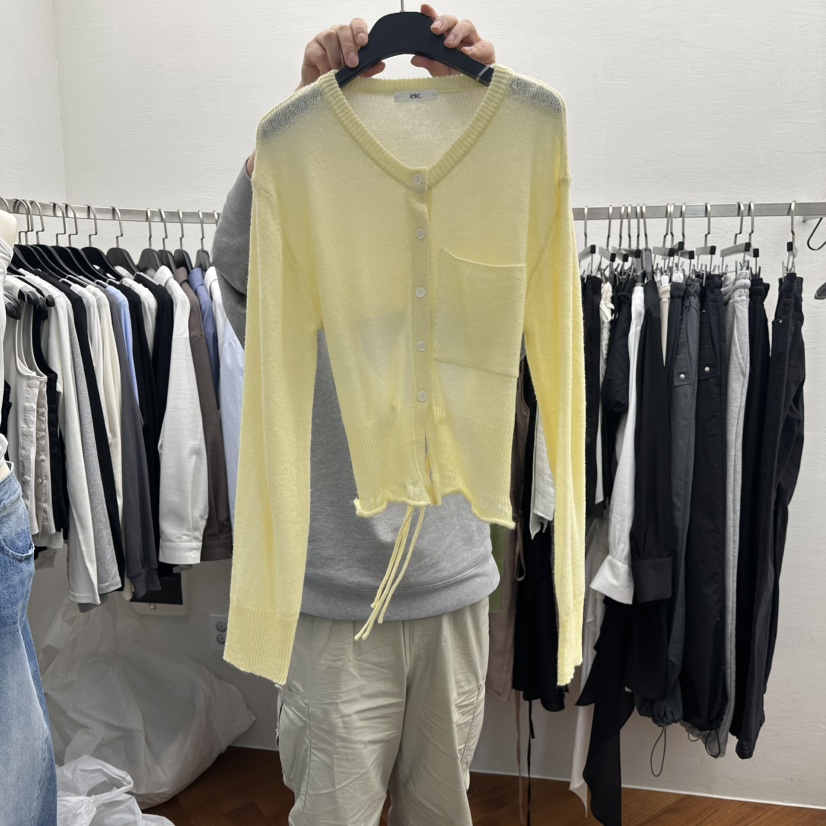 MOANA韓國代購女士新款推薦職業休閑26春夏人氣針織衫馬海毛MOANA針織衫圖色2