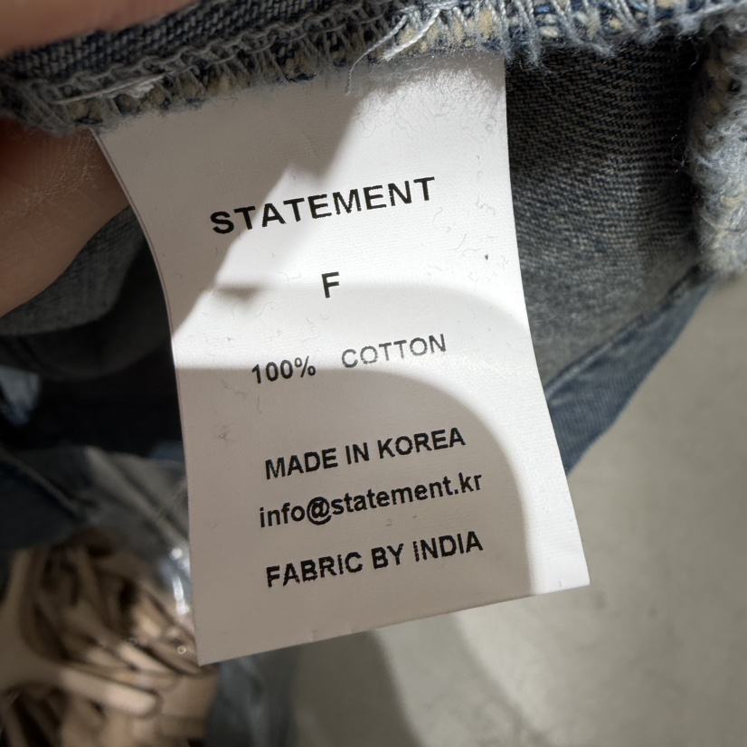 STATEMENT東大門代購女士新品真品休閑人氣26春夏時尚夾克STATEMENT夾克