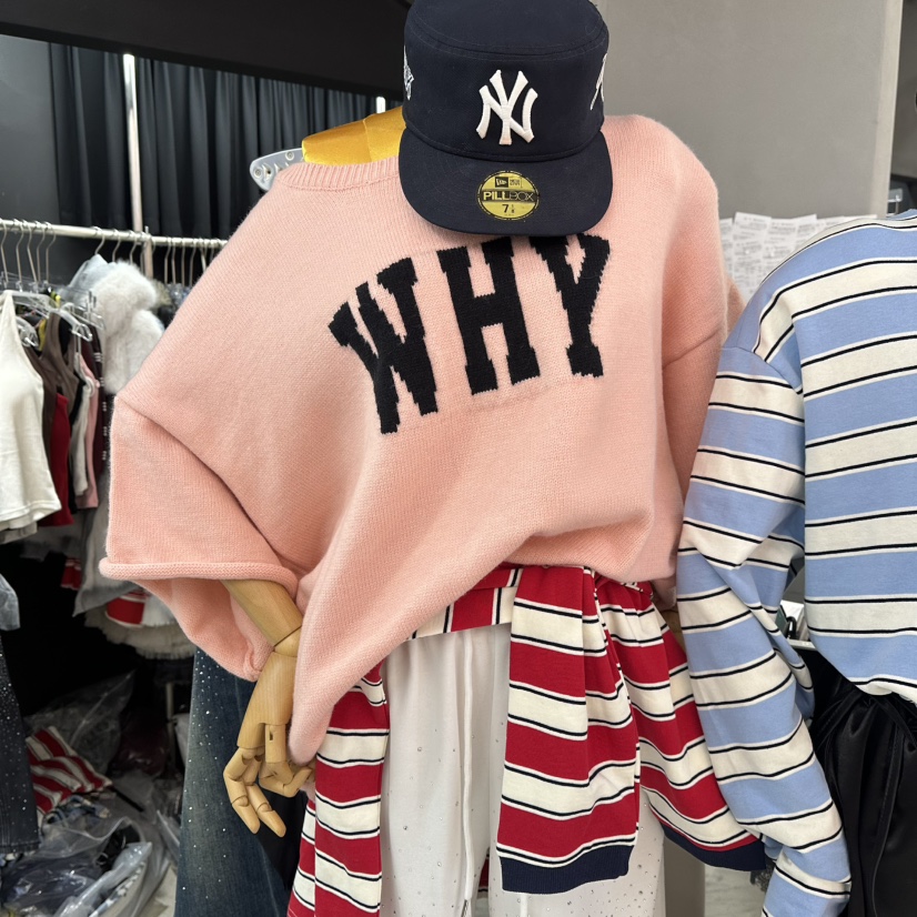 MOMAZU東大門代購女裝新款時尚職業推薦26春夏人氣熱賣毛衣MOMAZU毛衣圖色1