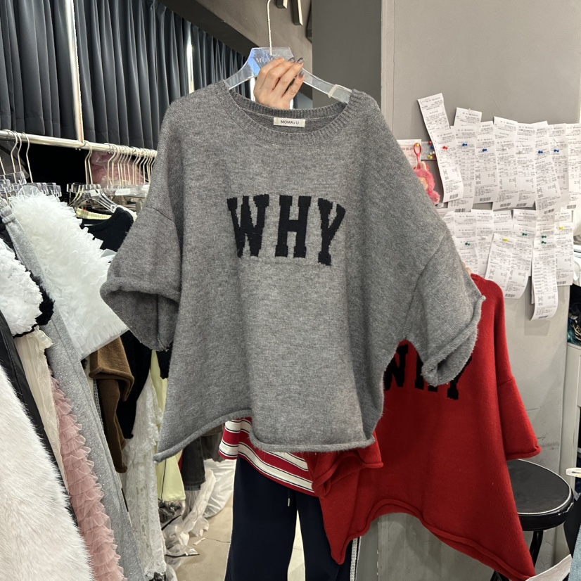 MOMAZU東大門代購女裝新款時尚職業推薦26春夏人氣熱賣毛衣MOMAZU毛衣圖色3
