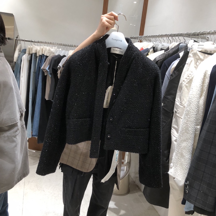 TEMPTING韓國代購女裝新款真品推薦時尚人氣熱賣休閑夾克TEMPTING夾克圖色2