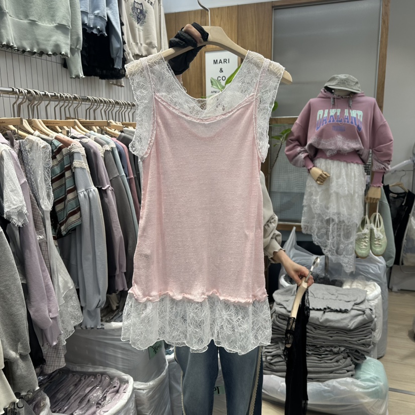 MARI CO韓國代購女裝新品推薦時尚真品人氣熱賣吊帶背心MARI CO吊帶/背心