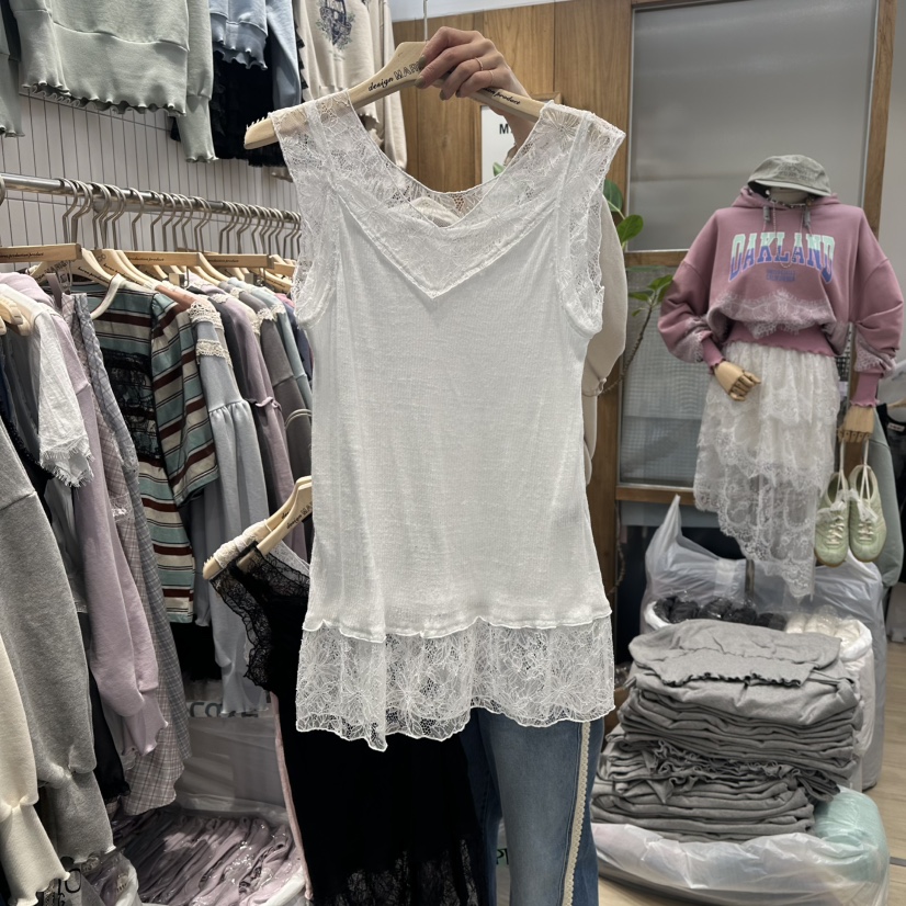 MARI CO韓國代購女裝新品推薦時尚真品人氣熱賣吊帶背心MARI CO吊帶/背心圖色1