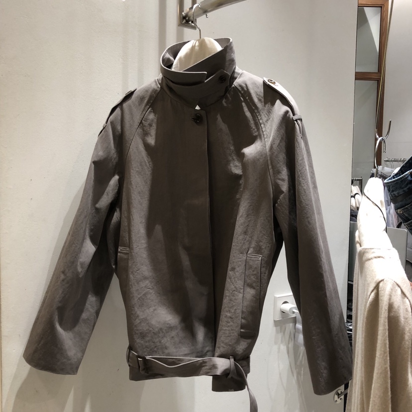 TEMPTING韓國代購女裝新款時尚推薦休閑26春夏夾克含腰帶TEMPTING夾克圖色1