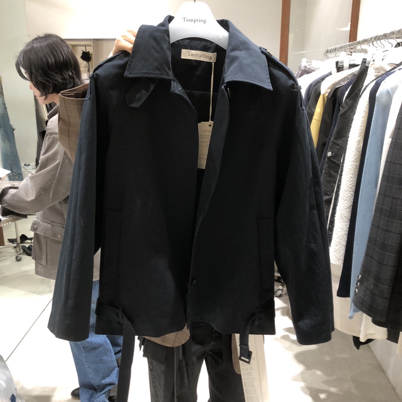 TEMPTING韓國代購女裝新款時尚推薦休閑26春夏夾克含腰帶TEMPTING夾克圖色2