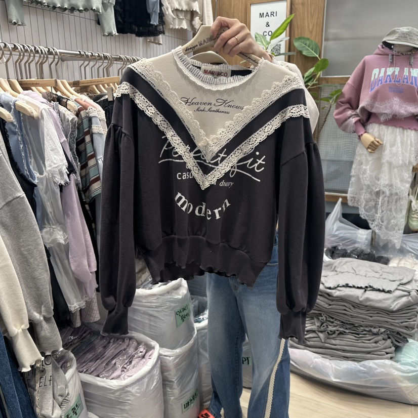 MARI CO東大門實拍女裝新品熱賣休閑真品26春夏職業衛衣MARI CO衛衣圖色3