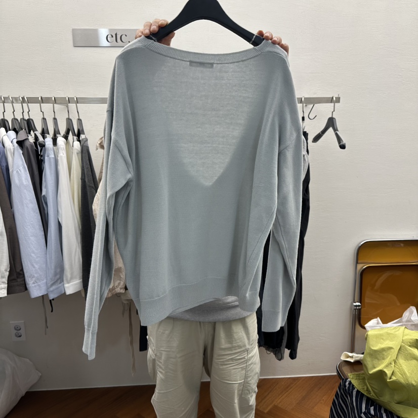 MOANA韓國代購女士新款推薦真品熱賣26春夏職業人氣針織衫MOANA針織衫