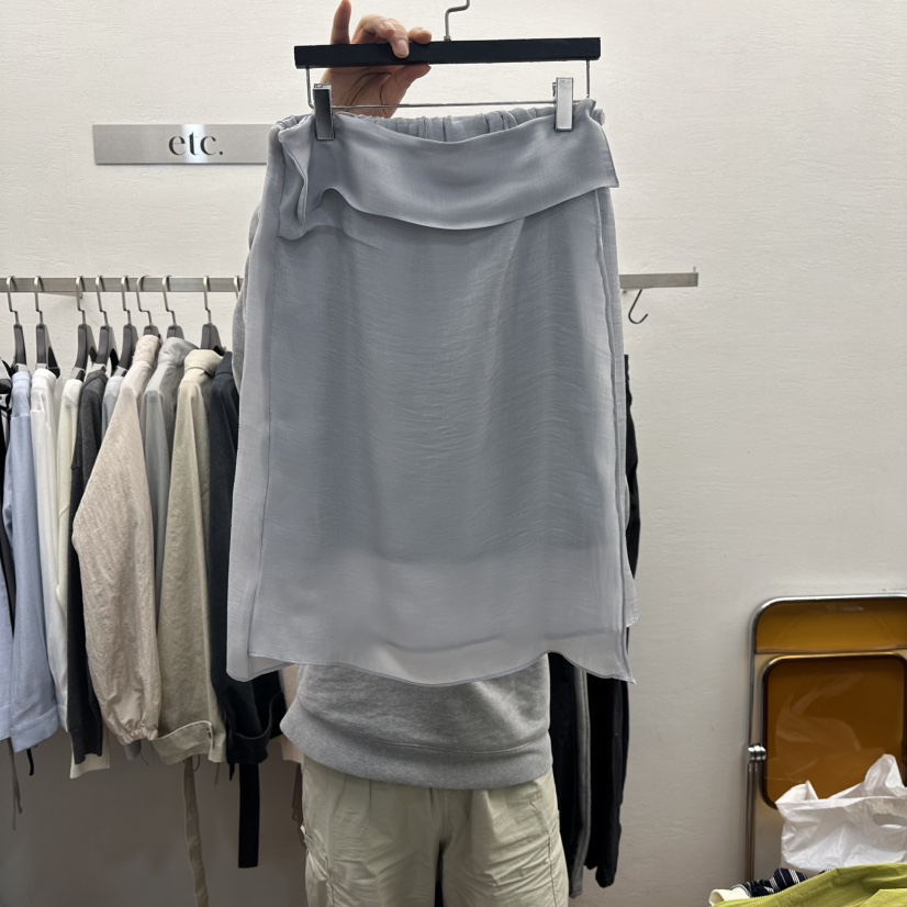 MOANA韓國代購女裝新款推薦真品職業時尚人氣半身裙中短裙MOANA半身裙/中短裙圖色2