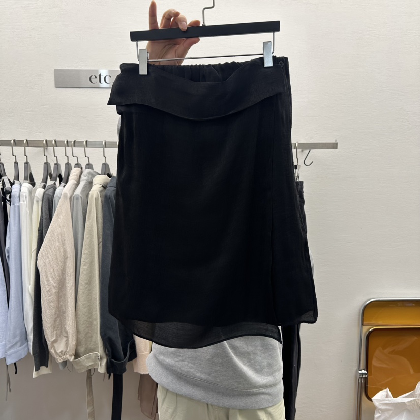 MOANA韓國代購女裝新款推薦真品職業時尚人氣半身裙中短裙MOANA半身裙/中短裙圖色3