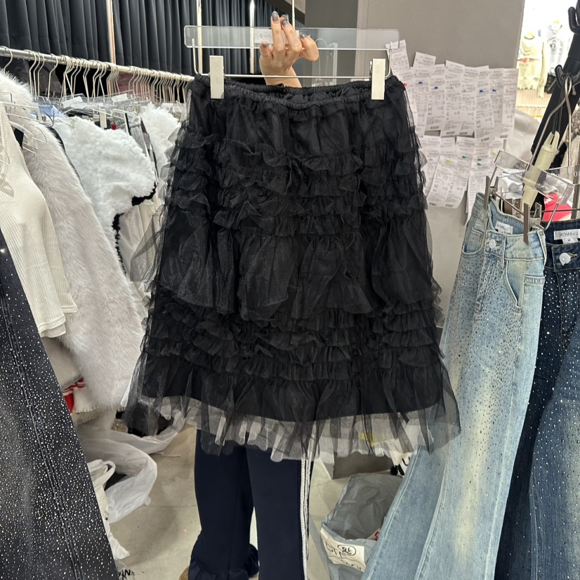 MOMAZU東大門直郵女士新款時尚休閑人氣真品半身裙中短裙MOMAZU半身裙/中短裙