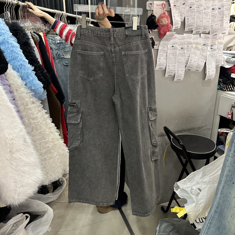 MOMAZU東大門直郵女士新款人氣熱賣真品休閑時尚推薦牛仔褲MOMAZU牛仔褲