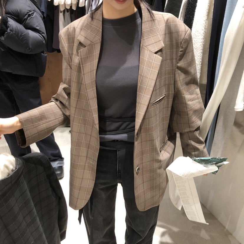 TEMPTING東大門直郵女士新品時尚熱賣推薦職業休閑人氣夾克TEMPTING夾克圖色2