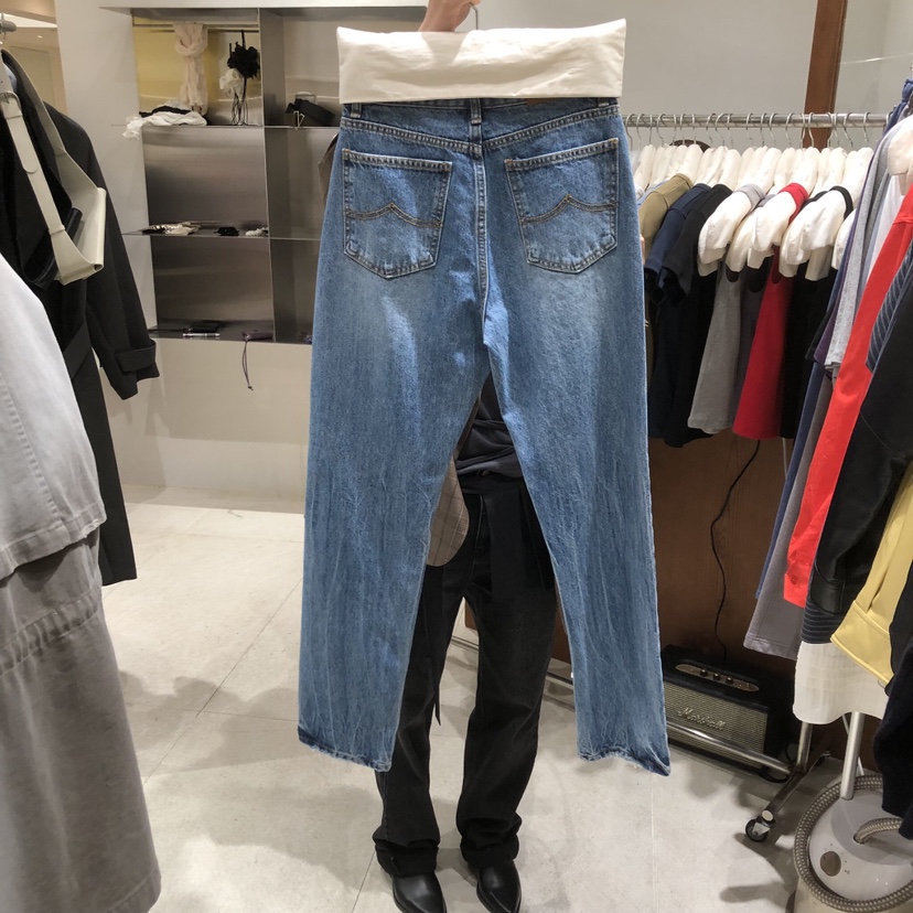 TEMPTING東大門代購女裝新品熱賣推薦時尚26春夏職業牛仔褲TEMPTING牛仔褲